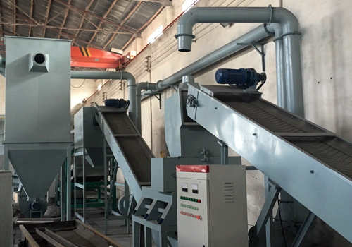 报废锂电池破碎回收设备工艺流程